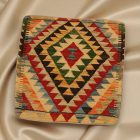 Afghan Kilim prevleka za blazino 45x45 ročno tkana blazina