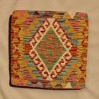 Afghan Kilim prevleka za blazino 45x45 ročno tkana blazina