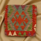 Afghan Kilim prevleka za blazino 45x45 ročno tkana blazina