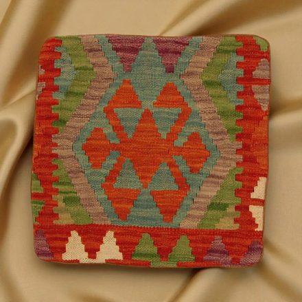 Afghan Kilim prevleka za blazino 45x45 ročno tkana blazina