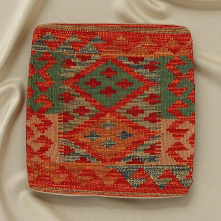 Afghan Kilim prevleka za blazino 45x45 ročno tkana blazina