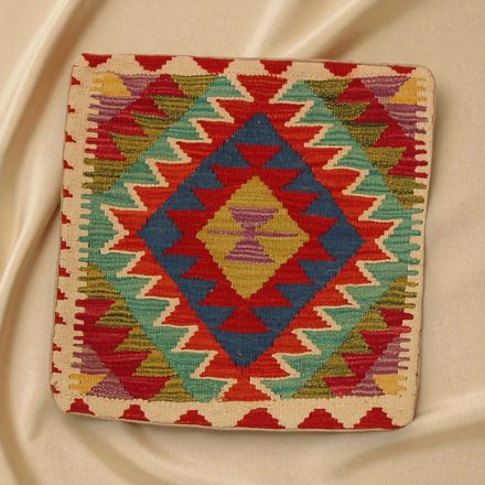 Ročno tkana prevleka za blazino Kilim 45x45 afgan dekorativna blazina