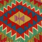 Ročno tkana prevleka za blazino Kilim 45x45 afgan dekorativna blazina