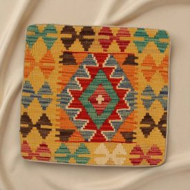   Ročno tkana prevleka za blazino Kilim 45x45 afgan dekorativna blazina