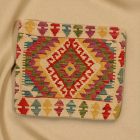 Kilim dekorativna blazina 45x45 ročno tkani prevleka za vzglavnik