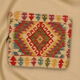 Kilim dekorativna blazina 45x45 ročno tkani prevleka za vzglavnik