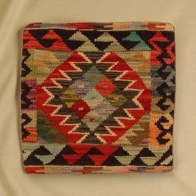Kilim dekorativna blazina 45x45 ročno tkani prevleka za vzglavnik