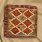 Kilim dekorativna blazina 45x45 ročno tkani prevleka za vzglavnik