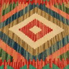 Kilim dekorativna blazina 45x45 ročno tkani prevleka za vzglavnik