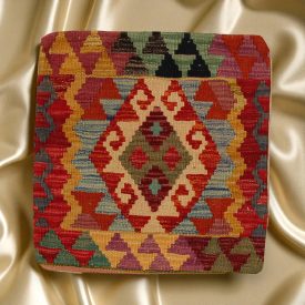 Blazina Kilim 45x45 ročno tkana prevleka za blazino