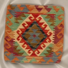 Blazina Kilim 45x45 ročno tkana prevleka za blazino