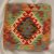 Blazina Kilim 45x45 ročno tkana prevleka za blazino