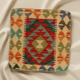 Blazina Kilim 45x45 ročno tkana prevleka za blazino