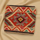Blazina Kilim 45x45 ročno tkana prevleka za blazino