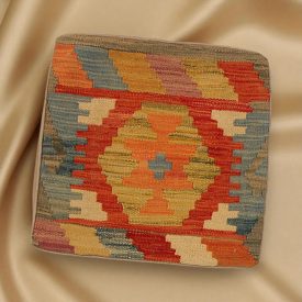 Ročno tkani blazina 45x45 Kilim prevleka za vzglavnik