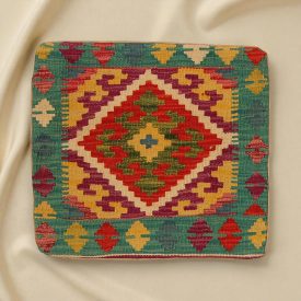 Ročno tkani blazina 45x45 Kilim prevleka za vzglavnik