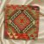 Ročno tkani blazina 45x45 Kilim prevleka za vzglavnik