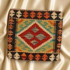 Ročno tkani blazina 45x45 Kilim prevleka za vzglavnik