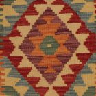 Kilim dekorativna blazina 45x45 ročno tkani prevleka za vzglavnik