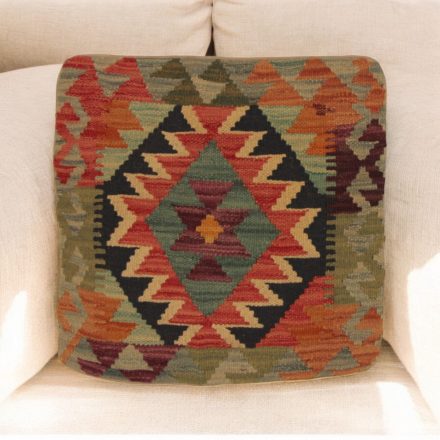 Kilim dekorativna blazina 45x45 ročno tkani prevleka za vzglavnik