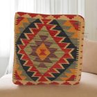 Blazina Kilim 45x45 ročno tkana prevleka za blazino