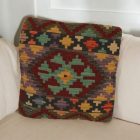 Blazina Kilim 45x45 ročno tkana prevleka za blazino