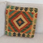 Blazina Kilim 45x45 ročno tkana prevleka za blazino