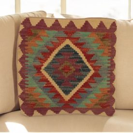 Ročno tkani blazina 45x45 Kilim prevleka za vzglavnik