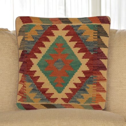 Ročno tkani blazina 45x45 Kilim prevleka za vzglavnik
