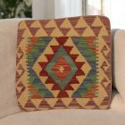 Ročno tkani blazina 45x45 Kilim prevleka za vzglavnik