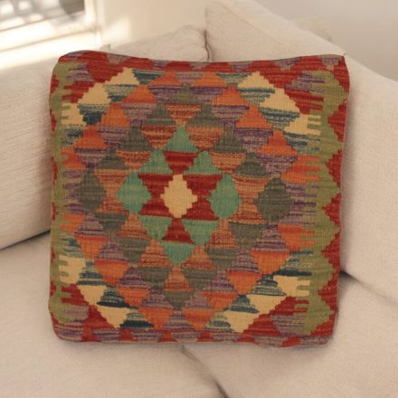 Ročno tkani blazina 45x45 Kilim prevleka za vzglavnik