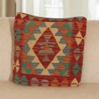 Ročno tkani blazina 45x45 Kilim prevleka za vzglavnik