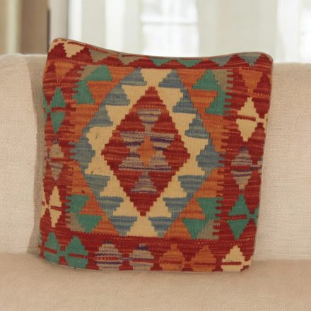 Ročno tkani blazina 45x45 Kilim prevleka za vzglavnik