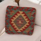 Ročno tkani blazina 45x45 Kilim prevleka za vzglavnik