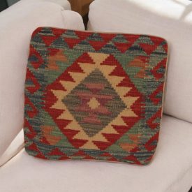 Ročno tkani blazina 45x45 Kilim prevleka za vzglavnik