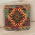 Ročno tkana prevleka za blazino 45x45 Kilim dekorativna blazina