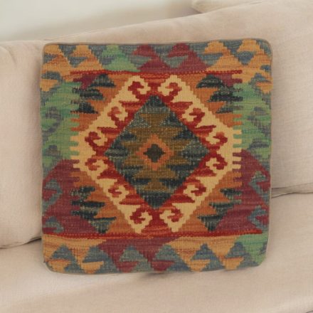 Ročno tkana prevleka za blazino 45x45 Kilim dekorativna blazina