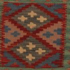Ročno tkana prevleka za blazino 45x45 Kilim dekorativna blazina