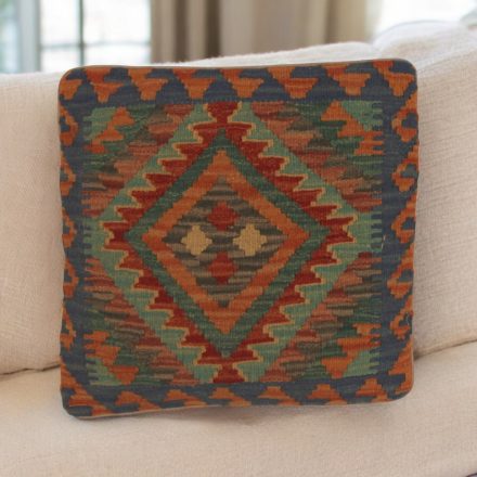 Ročno tkana prevleka za blazino 45x45 Kilim dekorativna blazina