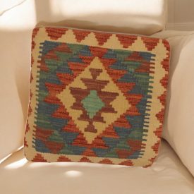   Ročno tkana prevleka za blazino 45x45 Kilim dekorativna blazina