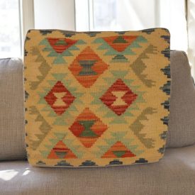 Ročno tkana prevleka za blazino 45x45 Kilim dekorativna blazina