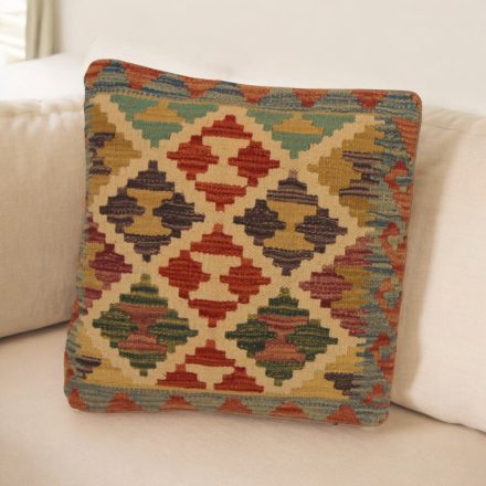 Orientalska blazina Kilim 40x40 ročno tkana prevleka za vzglavnik