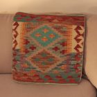 Ročno tkana prevleka za blazino Kilim 45x45 afgan dekorativna blazina