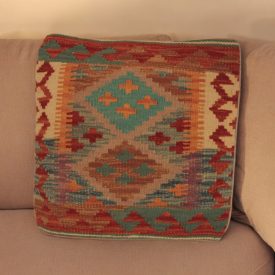 Ročno tkana prevleka za blazino Kilim 45x45 afgan dekorativna blazina