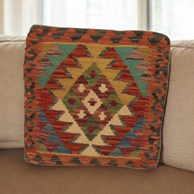   Ročno tkana prevleka za blazino Kilim 45x45 afgan dekorativna blazina