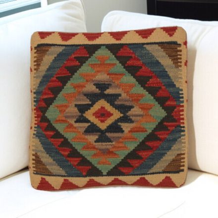Kilim dekorativna blazina 45x45 ročno tkani prevleka za vzglavnik