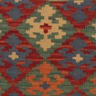 Kilim dekorativna blazina 45x45 ročno tkani prevleka za vzglavnik