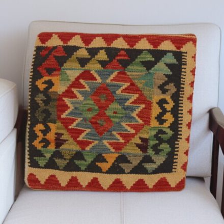 Kilim dekorativna blazina 45x45 ročno tkani prevleka za vzglavnik