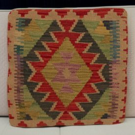 Ročno tkana prevleka za vzglavnik Kilim 45x45 afganski dekorativni vzglavnik