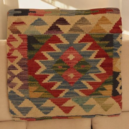 Ročno tkana prevleka za vzglavnik Kilim 45x45 afganski dekorativni vzglavnik